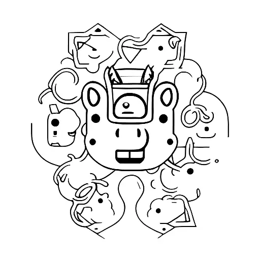 casper tattoo design idea