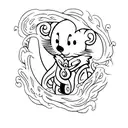Casper tattoo design idea