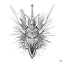 polish hussar tattoo design idea