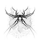 spider man Verse venom  tattoo design idea