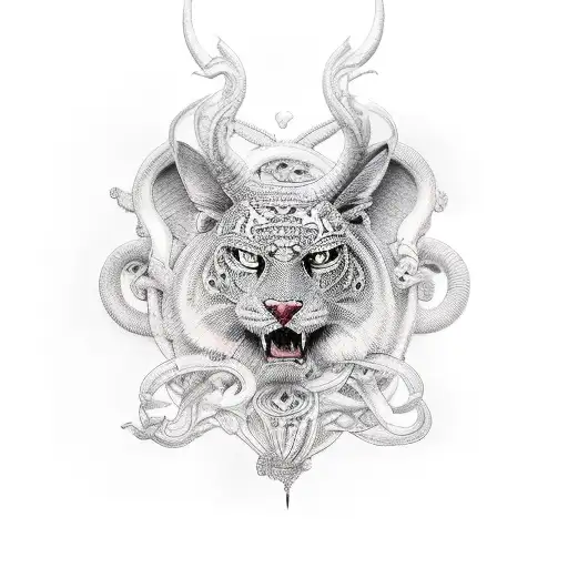 harpia tattoo design idea