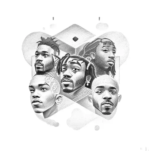 LIL UZI VERT tattoo design idea