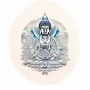 Buddha tattoo design idea