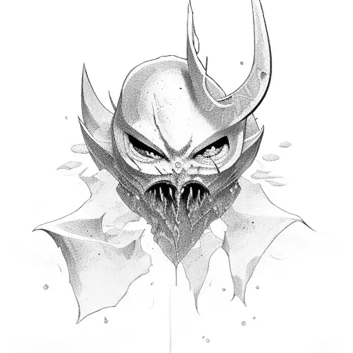 pyke de lol y su gancho  tattoo design idea