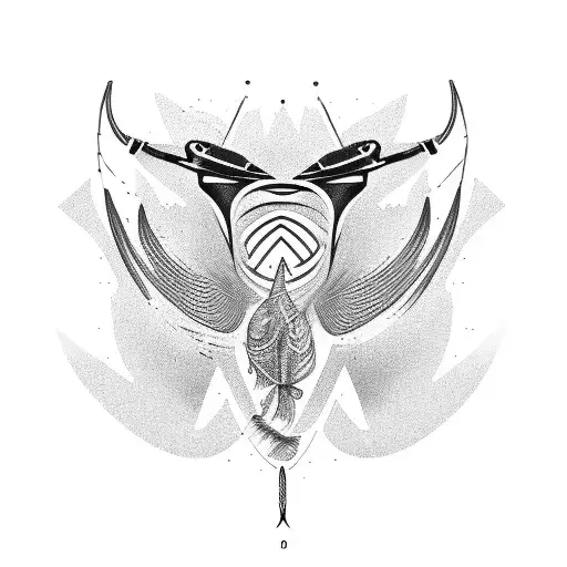 memory of dad, steelhead salmon tattoo design idea