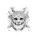 athens 🏛️ tattoo design idea