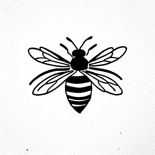 Tiny bee tattoo 1 | Bee tattoo, Honey bee tattoo, Tattoos