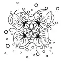 dawn, dewdrops  tattoo design idea