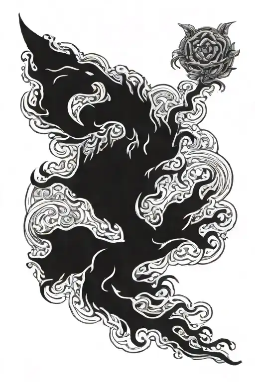 "I have passed through fire" tattoo design idea