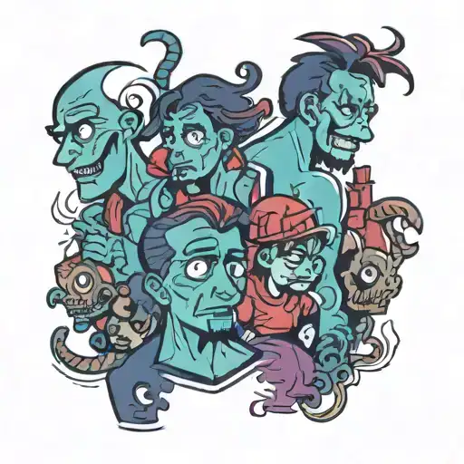 Montreal 3 sons memory tattoo design idea