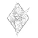 my hero academia tattoo design idea