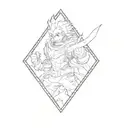 my hero academia tattoo design idea
