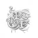 Graffiti lettering spelling out 'Respeito é pra quem tem' tattoo design idea