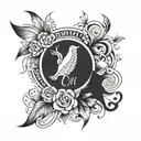 name tattoo design idea