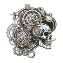 Everything happens for a reason  tattoo design idea