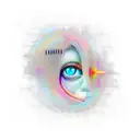 audio waveform with the name tasha in it tattoo design idea