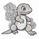 Charmander tattoo design idea