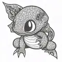 Charmander tattoo design idea