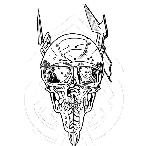 sport hardcore tattoo design idea