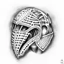 crusader tattoo design idea