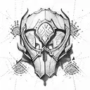 crusader tattoo design idea