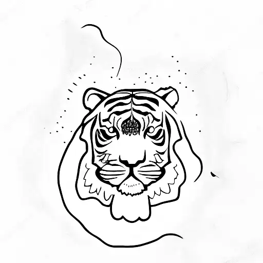 Tiger Semi-Permanent Tattoo - Set of 2 – Tatteco