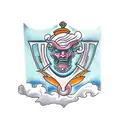 neptune tattoo design idea