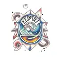 neptune tattoo design idea