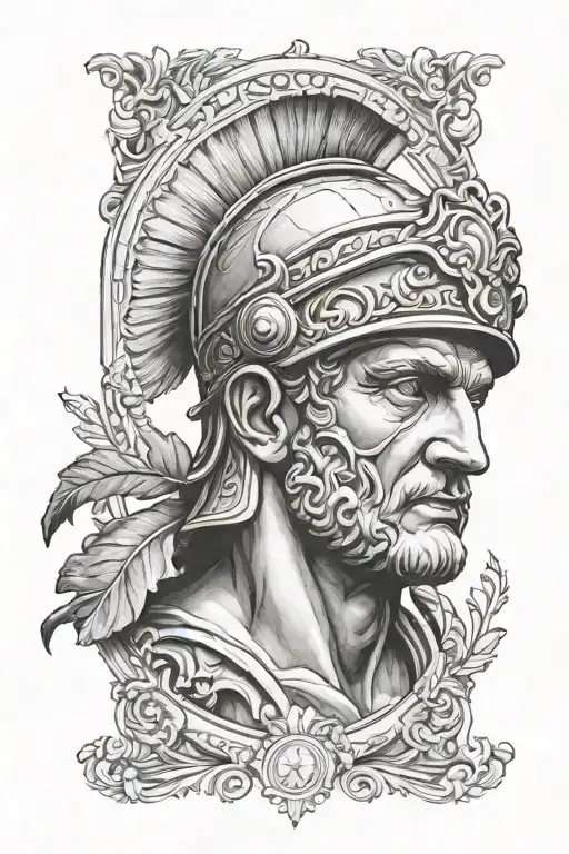 Roman Empire tattoo style tattoo design idea