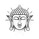 Buddha tattoo design idea