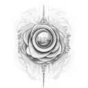 Dice tattoo design idea