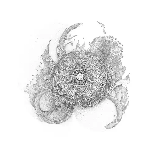 anal  tattoo design idea