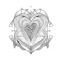 Three Hearts tattoo design idea