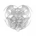 Three Hearts tattoo design idea