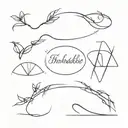 unbreakable tattoo design idea