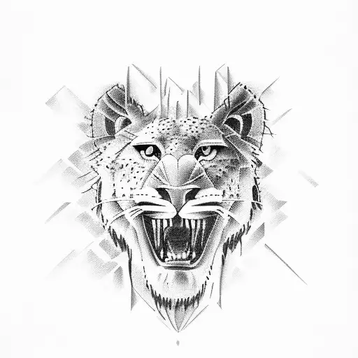 Brisbane Lions AFL  tattoo design idea