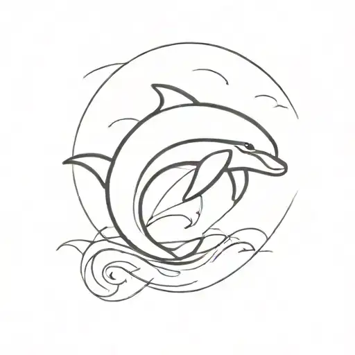 shamu bar tattoo design idea