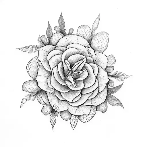 Rose Tattoo II by FarFallaLoduca on DeviantArt