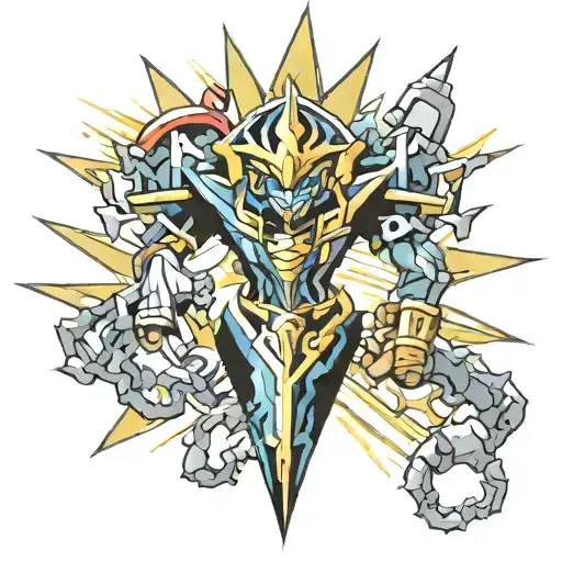 yugioh millennium items tattoo design idea