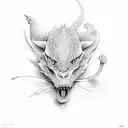 scales and 222 tattoo design idea