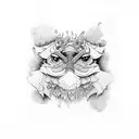 scales and 222 tattoo design idea