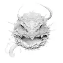 scales and 222 tattoo design idea