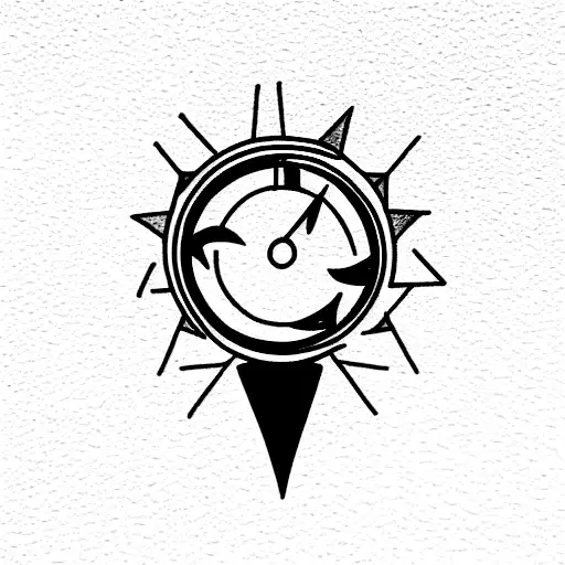 engine tattoo design idea