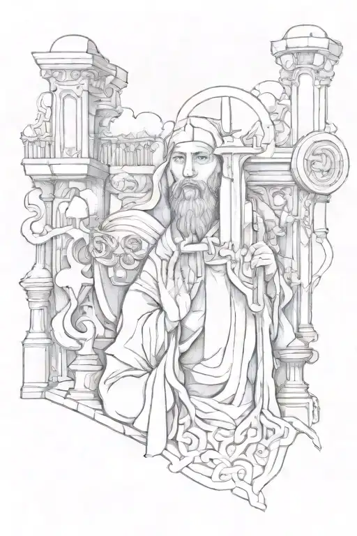 Rigorous Rye  Christian Rapper  tattoo design idea