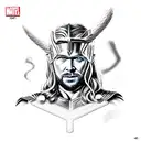 thor tattoo design idea