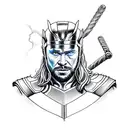 thor tattoo design idea