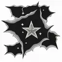 not even stars last forever tattoo design idea