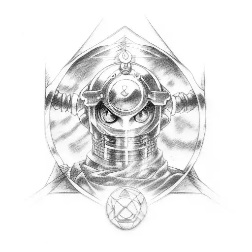 fullmetal alchemist anime god tattoo design idea