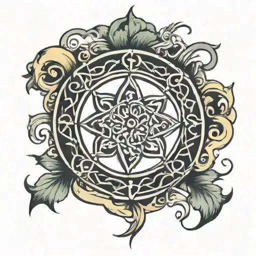 Eternity symbol  tattoo design idea