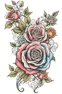 roseary  tattoo design idea